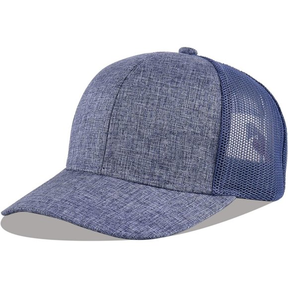 Man Classic Mesh Panels Vintage Baseball Cap - Picture 1 of 6
